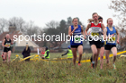Womens under-17s and under-20s, 2021 North Eastern Cross Country Championships, Sedgefield. Photo: David T. Hewitson/Sports for All Pics